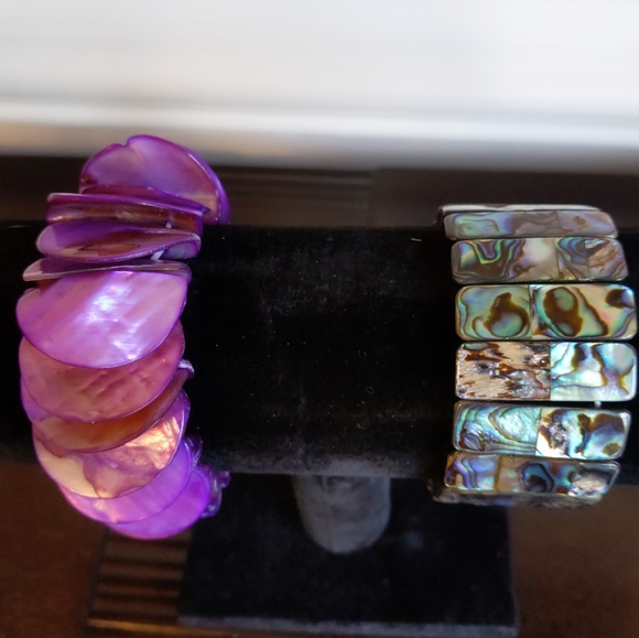 HP🎉Abalone Stretch Bracelets - Picture 4 of 10